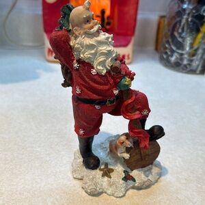 Bald Santa figure